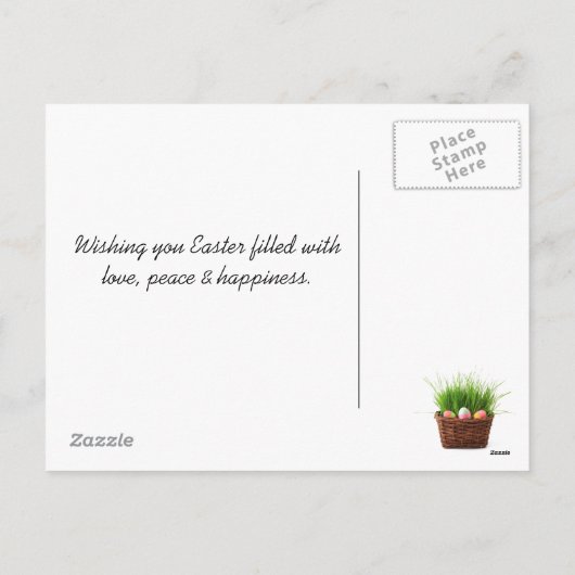 ハッピーイースターはがき シーズンポストカード (裏面)
