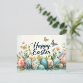ハッピーイースターはがき シーズンポストカード (スタンド正面)