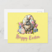 ハッピーイースターはがき ポストカード (正面/裏面)