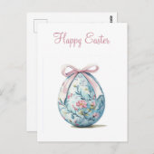 ハッピーイースターはがき ポストカード (正面/裏面)