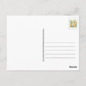 ハッピーイースターはがき ポストカード (裏面)