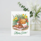 ハッピーイースターはがき ポストカード (スタンド正面)