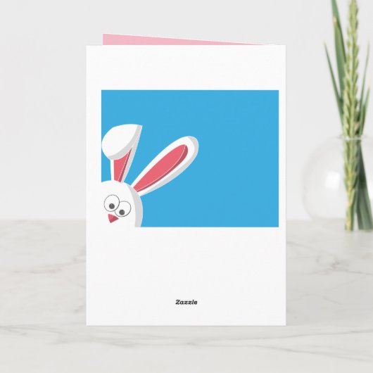 ハッピーイースターは挨拶状を望みます シーズンカード (裏面)