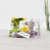 ハッピーイースターは私たちの家からあなたの家まで シーズンカード (正面)