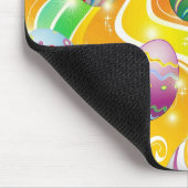 ハッピーイースターは装飾用のデザインに卵を投げつけます マウスパッド (コーナー)