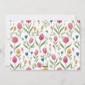 ハッピーイースターへEverbunnyカスタム写真イースター シーズンカード (裏面)