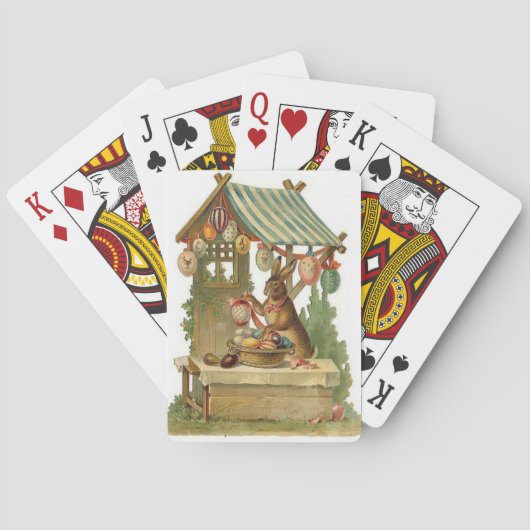 ハッピーイースターを望みます トランプ (裏面)