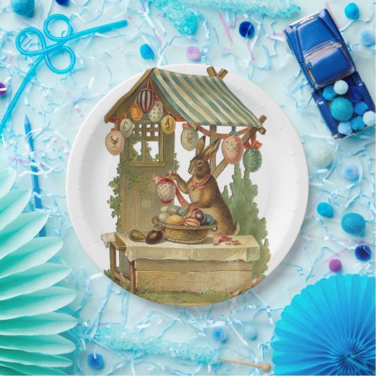 ハッピーイースターを望みます ペーパープレート (パーティー)