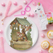 ハッピーイースターを望みます ペーパープレート (パーティー)