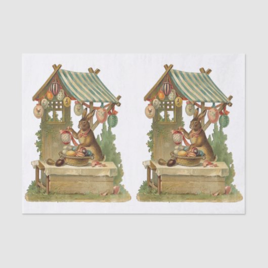 ハッピーイースターを望みます 薄葉紙 (正面)