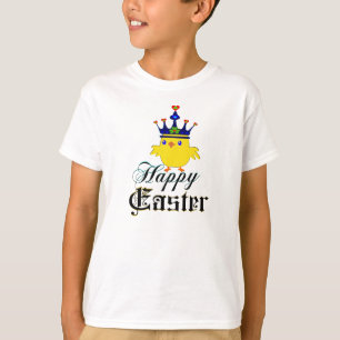 ♫♥ハッピーイースターアイリッシュキングチキンキッズTシャツ♥♪ Tシャツ