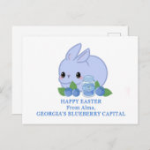 ハッピーイースターアルマグルジアズブルーベリーキャピタル ポストカード (正面/裏面)