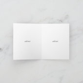 ハッピーイースターアンティーク写真イースターカード カード (内部)