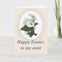 ハッピーイースターアントビューティフルホワイトカラリーズ シーズンカード