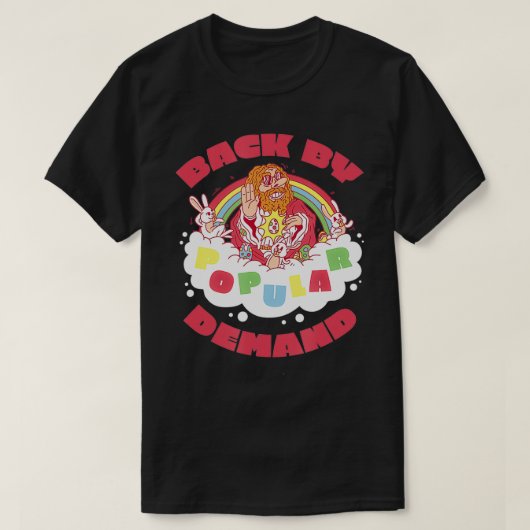 ハッピーイースターイエズイースターおもしろいデイイースターメンズボーイ Tシャツ (デザイン正面)