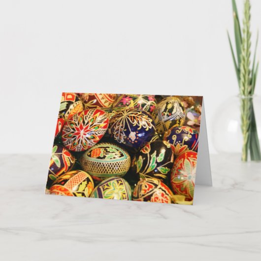 ハッピーイースターイン*ハンガリー語" *Kellemes HusvetiÜn* シーズンカード (正面)