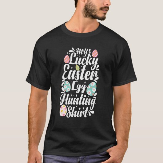 ハッピーイースターイースターエッグ狩り2 Tシャツ (正面)