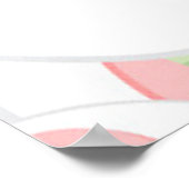 ハッピーイースターイースターバニーポスター ポスター (角)