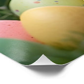 ハッピーイースターイースターベビーヒック絵を描ウィズエッグ ポスター (コーナー)