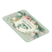 ハッピーイースターウィズ水彩イラストレーション マグネット (右側)