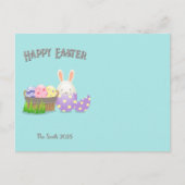 ハッピーイースターウィッシュハガキ シーズンポストカード (正面)