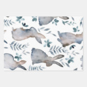 ハッピーイースターウォールアートプリントバンニ ラッピングペーパーシート (正面3)