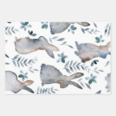 ハッピーイースターウォールアートプリントバンニ ラッピングペーパーシート (正面2)