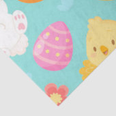 ハッピーイースターウサギと鶏肉 薄葉紙 (詳細)