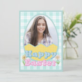 ハッピーイースターエッグカスタム写真 シーズンカード (スタンド正面)