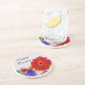 ハッピーイースターエッグカラフルとガーベラ コースター (側面)