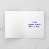 ハッピーイースターエッグストラ特別ママ&パパ! シーズンカード (内部)