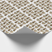 ハッピーイースターエッグズバスケットバニーハッピーイースター ラッピングペーパー (角)