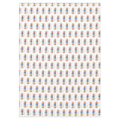 ハッピーイースターエッグテーブルクロス – カラフルフェスティバル テーブルクロス (正面)