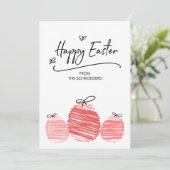 ハッピーイースターエッグドードルカード シーズンカード (スタンド正面)