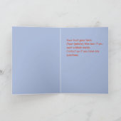 ハッピーイースターエッグハンプティダンプティカスタム シーズンカード (内部)