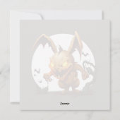 ハッピーイースターエッグ狩りゾンビホリデーカード シーズンカード (裏面)