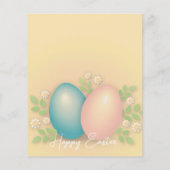 ハッピーイースターエッグ&フラワーズ春ホリデー チラシ (裏面)