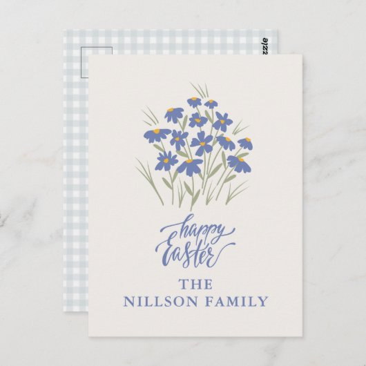 ハッピーイースターカスタムはがき ポストカード (正面/裏面)