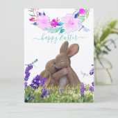 ハッピーイースターカスタムシャビーシックボホスタイルラージ カード (スタンド正面)