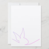 ハッピーイースターカスタムシャビーシックボホスタイルラージ カード (裏面)