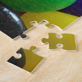 ハッピーイースターカラフルレインボーゼリー豆 ジグソーパズル (側面)