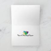 ハッピーイースターカラフル卵 シーズンカード (内部)