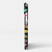 ハッピーイースターカラフル卵 iPhoneケース (左側面)