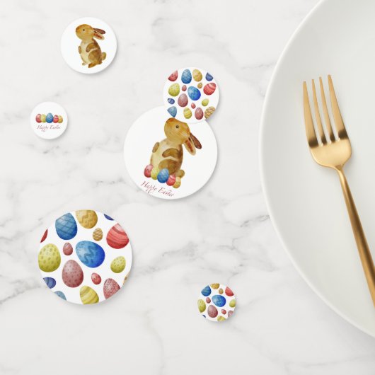 ハッピーイースターカラフル- Eggsテーブル分散プレゼント コンフェッティ (グループ)
