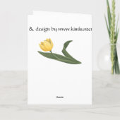 ハッピーイースターカーカスタムドまたはバ空白のニーカード シーズンカード (裏面)