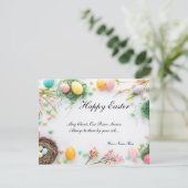 ハッピーイースターカードバイスタッドグレーズ サンキューカード (スタンド正面)