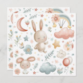 ハッピーイースターカード、イースターデイギフト シーズンカード (正面/裏面)