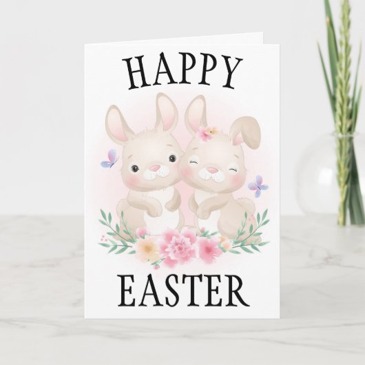 ハッピーイースターカード カード (正面)