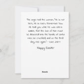 ハッピーイースターカード シーズンカード (裏面)