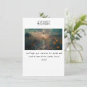 ハッピーイースターカード シーズンカード (スタンド正面)